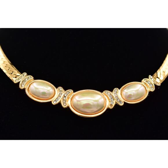 Diana Collar Necklace: Crystal main image 0
